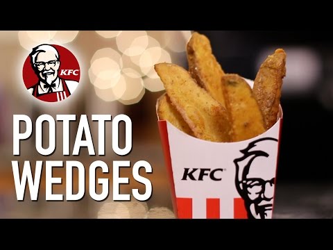 DIY KFC Potato Wedges DIY KFC Potato Wedges