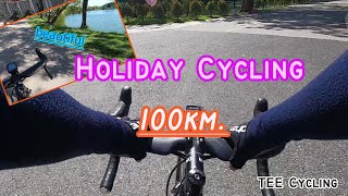 ทดลองเส้นทางปั่นใหม่ Ep.6 Holiday Cycling 100 km. #สวนพุทธมณฑลสาย4