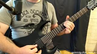 Gothic Guitar Lesson  - Atmospheric  Arpeggiation