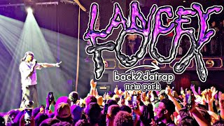 Lancey Foux LIVE in New York | BACK2DATRAP Tour (10/15/23) @LanceyFoux