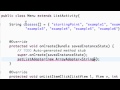 Android Application Development Tutorial - 19 - Setting up an ArrayAdapter