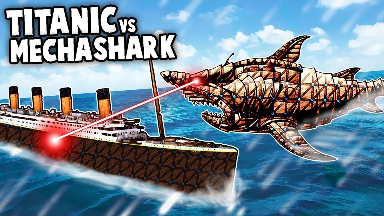 Megalodon Shark Compared To Titanic Megalodon Shark Compared To Titanic