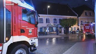 Küchenbrand: Eine verletzte Person nach anfänglichem Fettbrand in einer Wohnung in Sierning