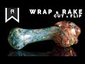 One of My Favorite Pattern Techniques || Wrap and Rake + Cut and Flip || Online School Free Project