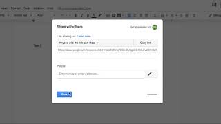 How to share a google doc in Schoology