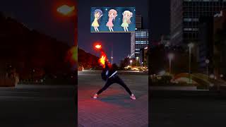 【TikTokで大バズり】今話題のアニメダンス「ヲタ芸ver.」やってみた！【iza】#アニメダンス#shorts