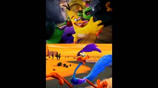 Chuck vs Roadrunner | The Angry Birds Movie vs Looney Tunes |