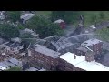 Chopper video over massive church fire in Philadelphia's Tacony section