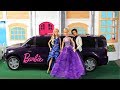 Barbie Twins Get Ready Routine for School Dance with Dresses - Will She be Prom Queen?