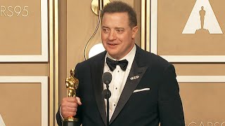 Oscars: Brendan Fraser, Best Actor | Full Backstage Interview