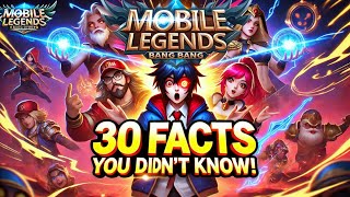 30 Facts About Mobile Legends Every Player Should Know! #mlbb