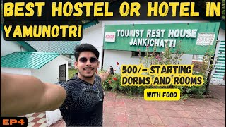 Best Hotel/Hostel In Yamunotri At 500/- Govt Guest House GMVN Yamunotri