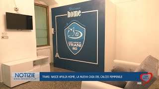 TRANI: NASCE APULIA HOME, LA NUOVA CASA DEL CALCIO FEMMINILE