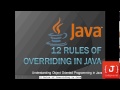 12 Rules of Overriding in Java