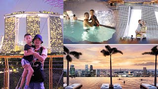 🇸🇬#1【濱海灣金沙酒店​】無邊際泳池、空中花園、市景房、Rise早餐(Marina Bay Sands)新加坡