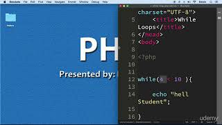 4 While Loop in PHP - CONTROL STRUCTURES - PHP FOR BEGINNERS - BECOME A PHP MASTER - CMS PROJECT