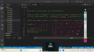 Count Pairs with Sum Divisible by K | JavaScript DSA Problem Explained | Coding Interview Prep