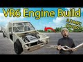 The Ultimate Build | VR6 3.2 Engine Parts Installation In My Volkswagen Caddy MK1 - Episode 19