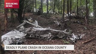 Deadly plane crash in a Oceana Co. resident's yard
