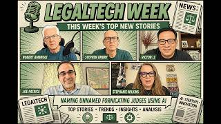 05/29/26: Naming Unnamed Fornicating Judges: How AI unmasked a judge anonymously disciplined, & more