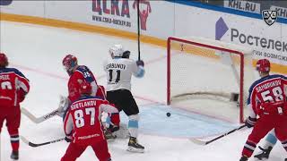 Falkovsky first KHL goal