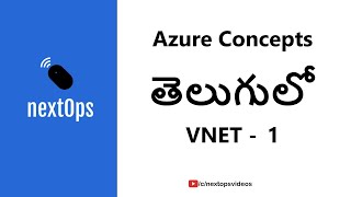 01 - Azure in Telugu - Virtual Network