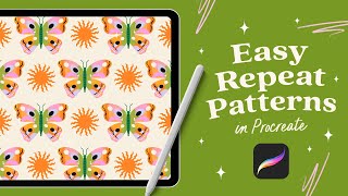 How to Create Repeat Patterns in Procreate + Bonus Tip