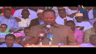 Mandera governor Ali Roba sworn in, says his is a victory against negotiated democracy