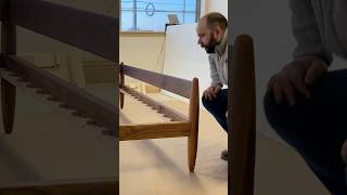 This Walnut Trundle Bed Comes Together in Minutes!  #furniture #woodworking