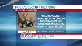 Metropolitan Police Chief Lanier testifies in whistleblower lawsuit