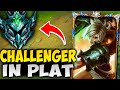 Rank 1 Riven Visits Platinum and Teaches Them A Lesson!