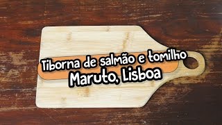 Tiborna de salmão e tomilho