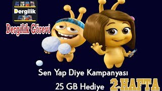 Sen Yap Diye 2.Hafta (Dergilik Görevi) Nasıl yapılır?