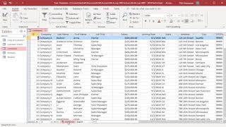 How to Filter data using Filter by Form in MS Access - Office 365