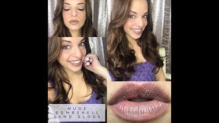 NUDE BOMBSHELL LIPSENSE  FULL SENEGENCE FACE!