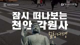 [천안1인크리에이터]잠시 떠나보는 천안 각원사 힐링여행