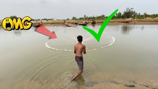 viral amazing deadly snake ate these net fish 😱🐠