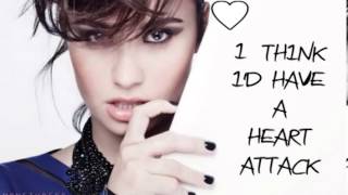 Demi Lovato Heart Attack New Song-Nova Musica (LYRICS)(LETRA)
