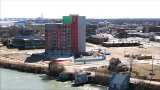 Along Lake Huron And St. Clair River - Port Huron, Michigan 3-21-2020