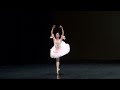 Mayu Takata In the Final of the 6th International Baltic Ballet Competition