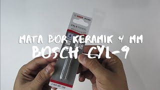 Mata Bor Keramik Bosch Ceramic Drill Bits CYL-9 - 4 mm