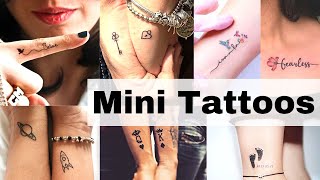 Minimalist tattoo for men | Mini tattoo ideas | Small tattoo designs for men - Lets style buddy