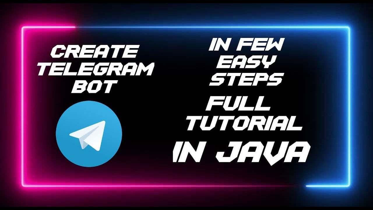 Telegram Bot In Java Youtube