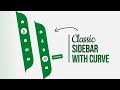 Classic Sidebar Menu Using Html & Css  | Crown Coder