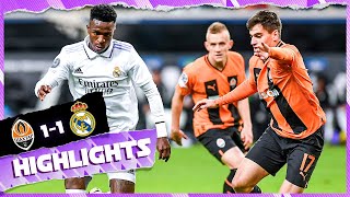 Shakhtar 1-1 Real Madrid | Highlights | Champions League