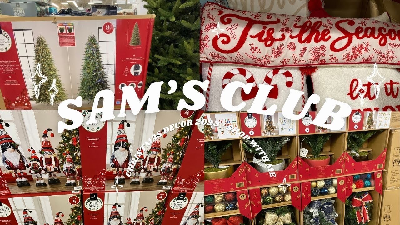 SAM'S Club Christmas DECOR 2023 | SAM'S CLUB SHOP WITH ME 2023 - YouTube