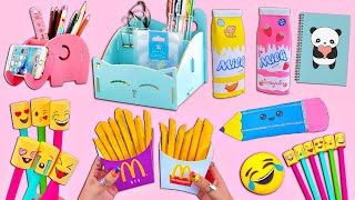 10 DIY CUTE SCHOOL SUPPLIES IDEAS YOU WILL LOVE - BACK TO SCHOOL HACKS AND CRAFTS IDEAS