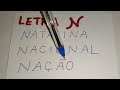 letra n vamos aprender ler