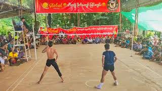 ကပ္ဘီလူး  သုတ Vs ကိုေအာင္ သန္းထိုက္စိုး ကိပ္ဘီလူး တစ္ေယာက္ထိုး အဖိုက္အနိုက္ အိုးပန္း