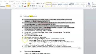 4. Reports | Report wizard | Editing the final report